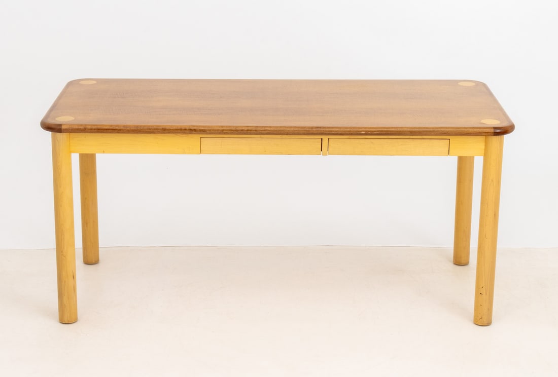 Modern Maple L-Shaped Desk - 4