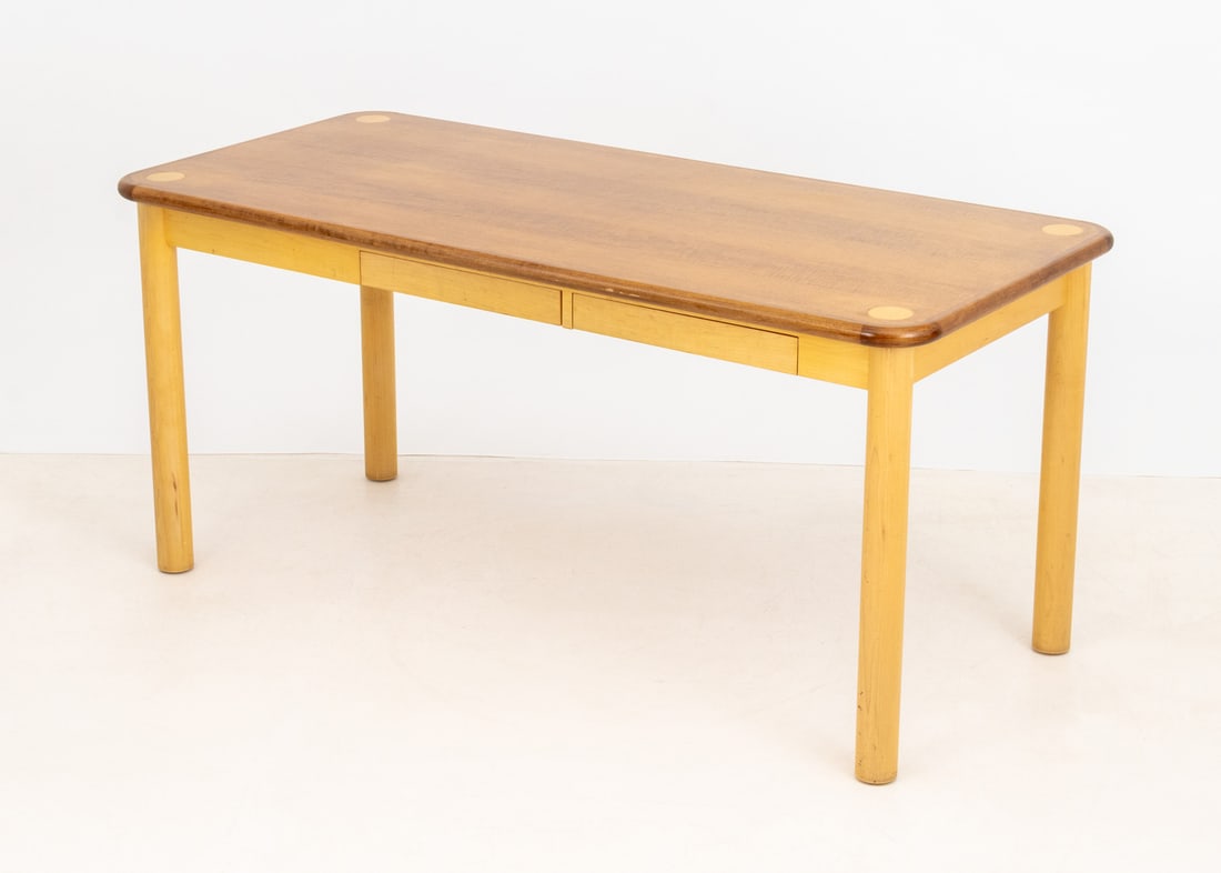 Modern Maple L-Shaped Desk - 5