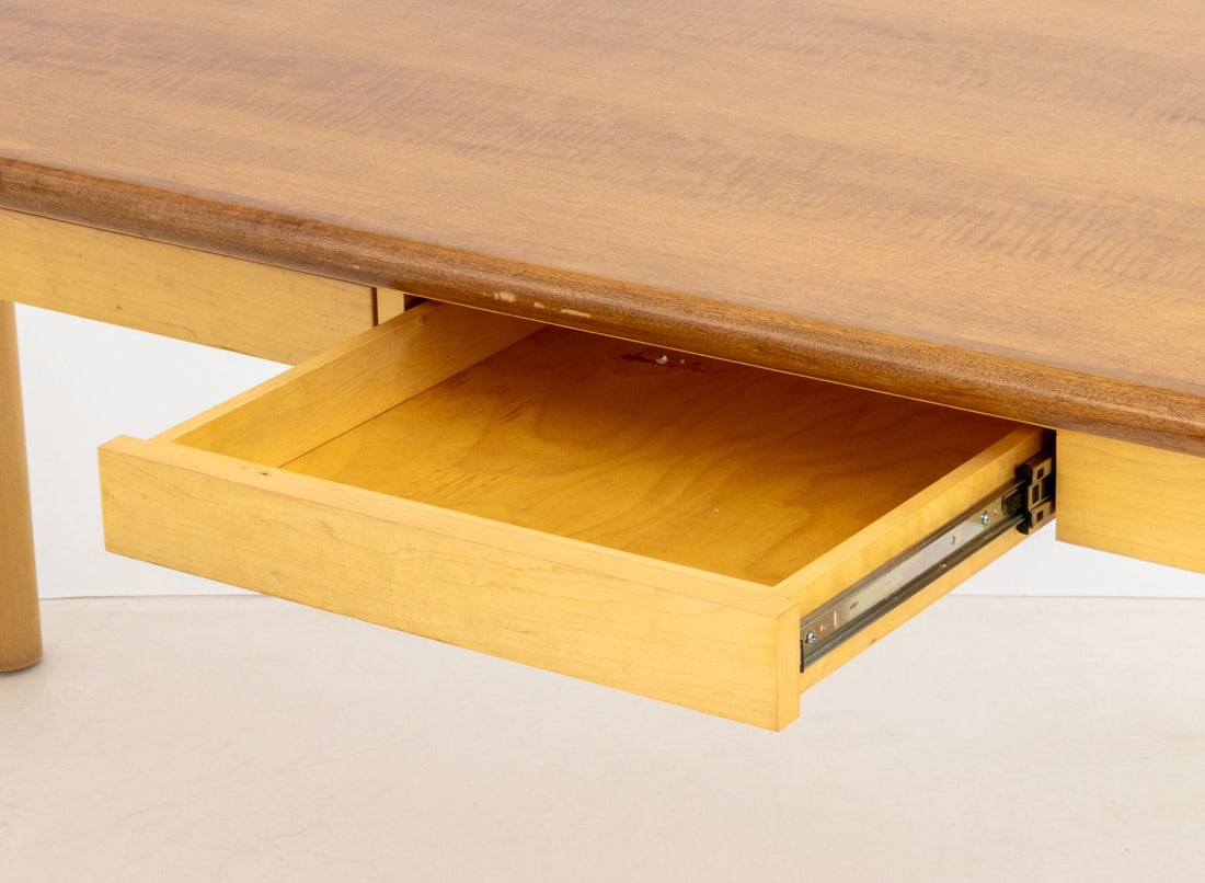 Modern Maple L-Shaped Desk - 6