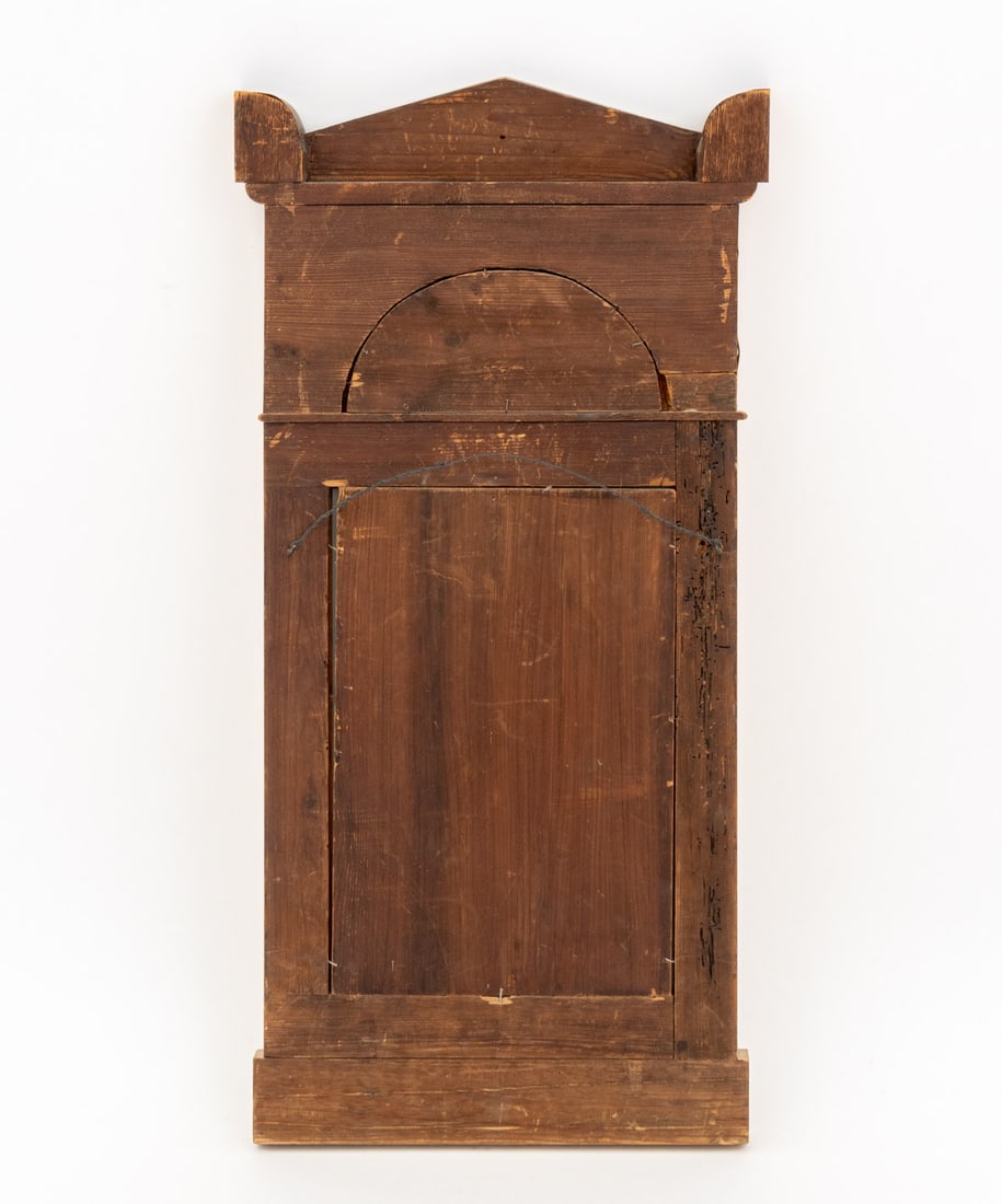 Biedermeier Style Maple Wall Mirror - 7
