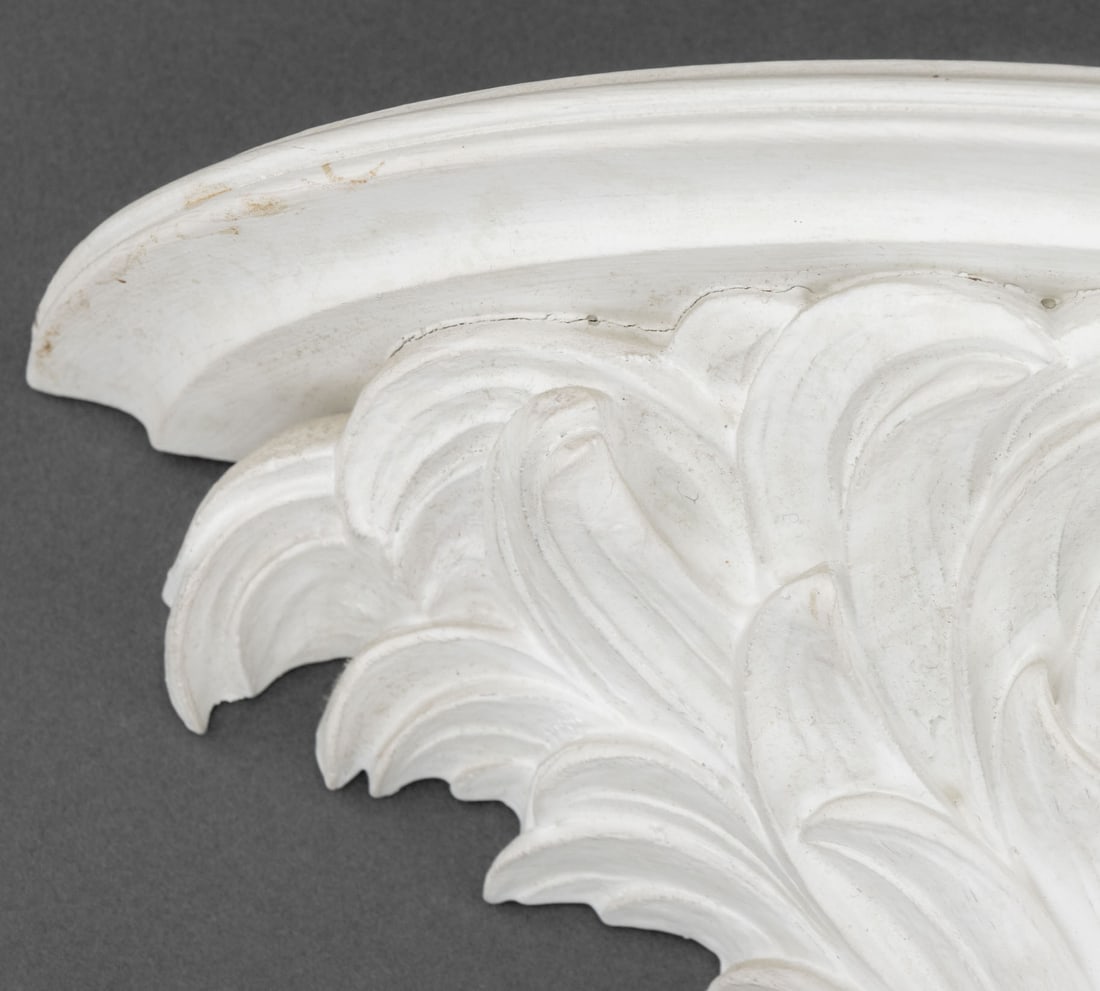 Neoclassical Style Foliate Form Wall Brackets, Pr. - 4