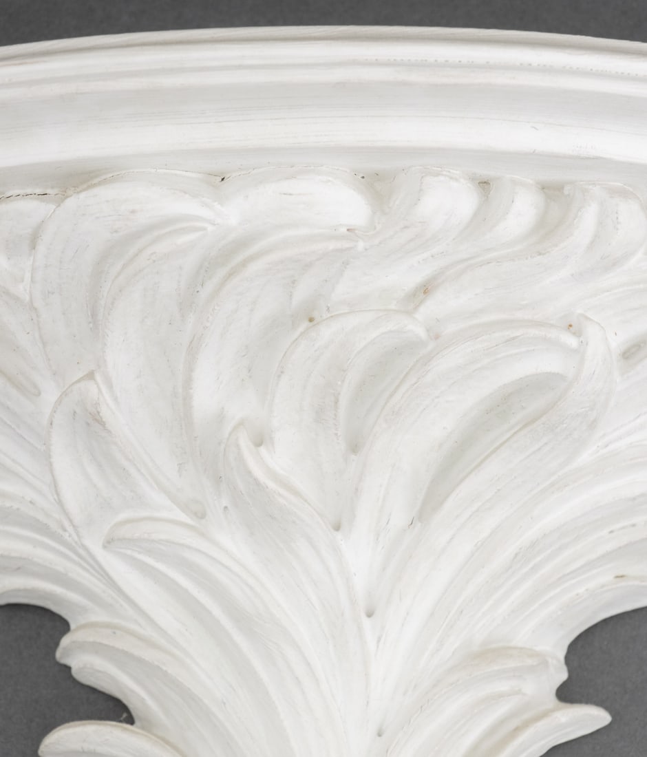 Neoclassical Style Foliate Form Wall Brackets, Pr. - 5