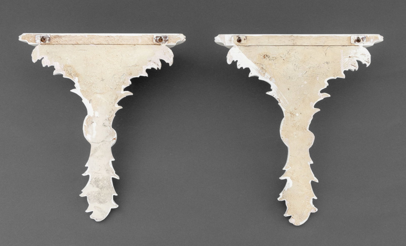 Neoclassical Style Foliate Form Wall Brackets, Pr. - 8