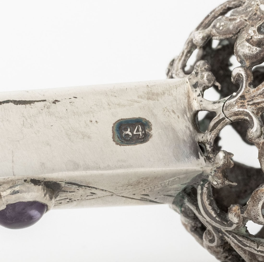 Russian Silver Yad Torah Pointer - 10