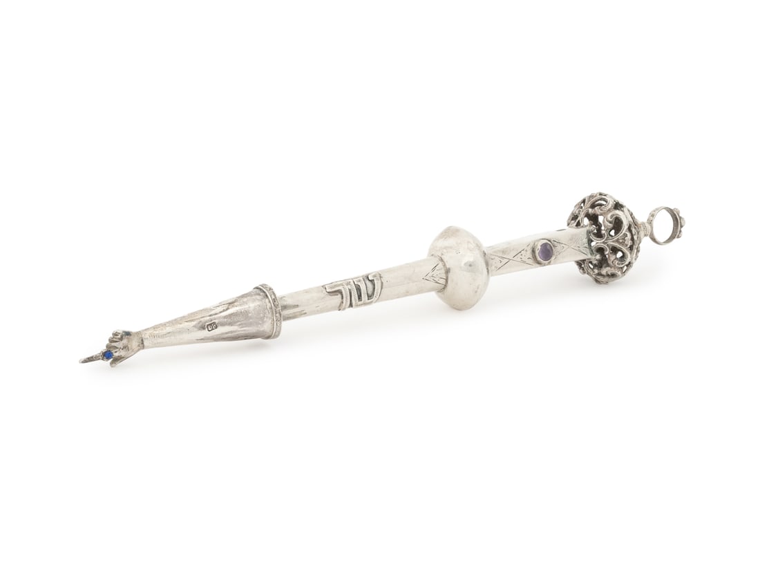 Russian Silver Yad Torah Pointer (1 of 10)