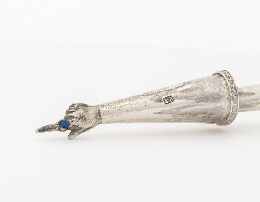 Russian Silver Yad Torah Pointer - 2