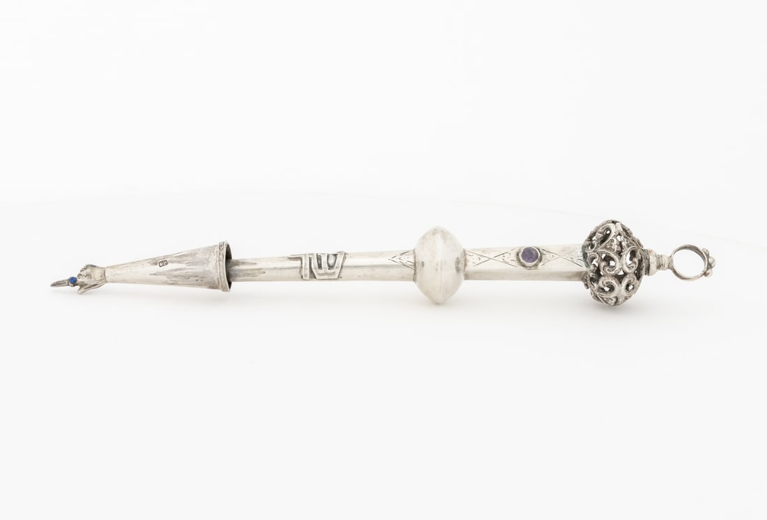 Russian Silver Yad Torah Pointer - 6