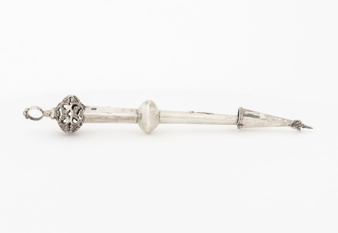 Russian Silver Yad Torah Pointer - 8