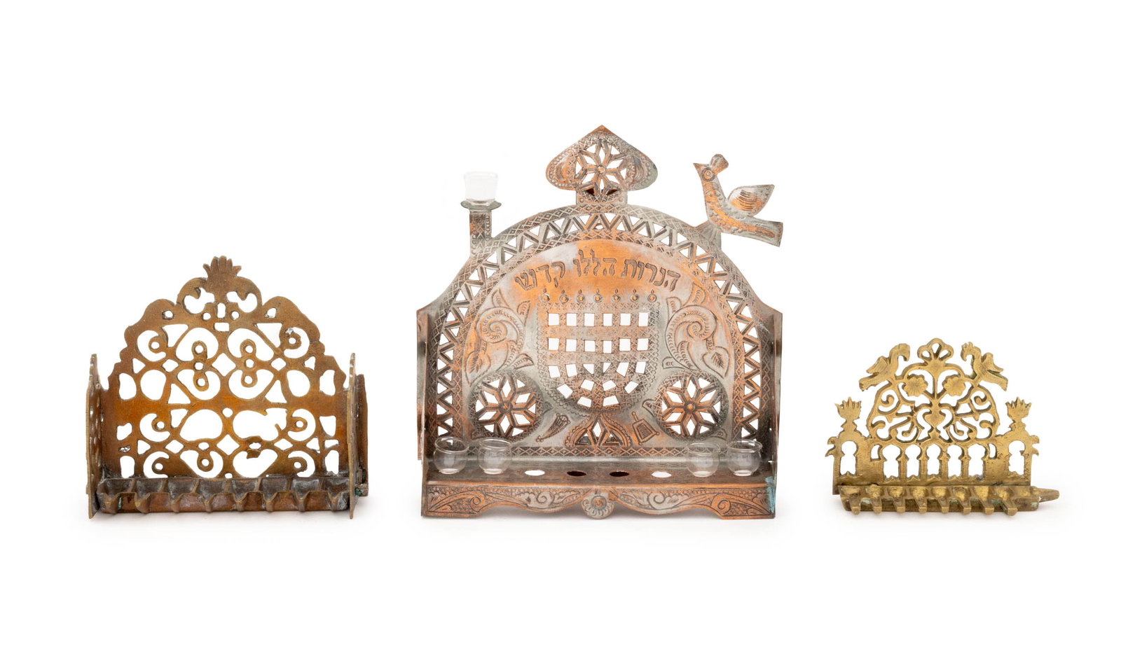 Judaica Hanukkah Menorahs, 3 (1 of 18)