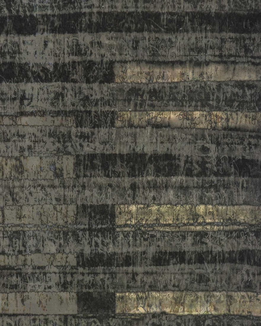 Illegibly Signed Geometric Composition Lithograph - 5