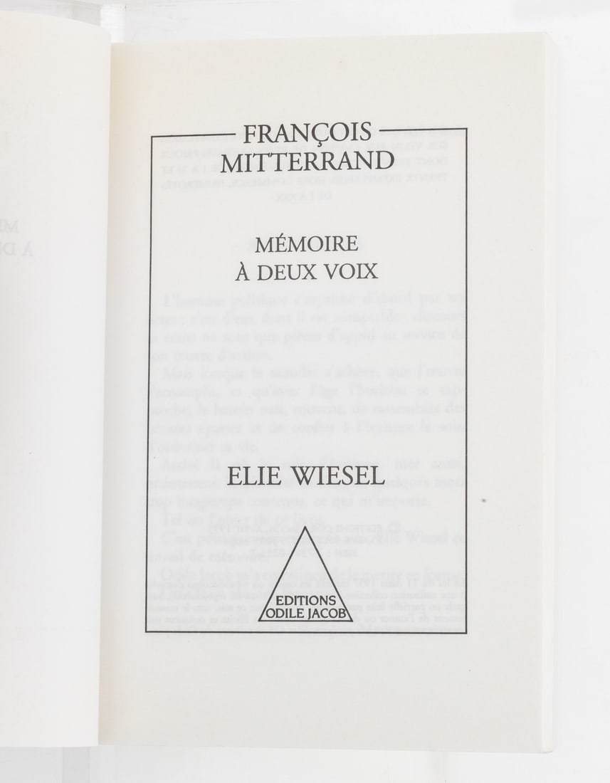 French, Etc. Elie Wiesel Books, 11 - 11