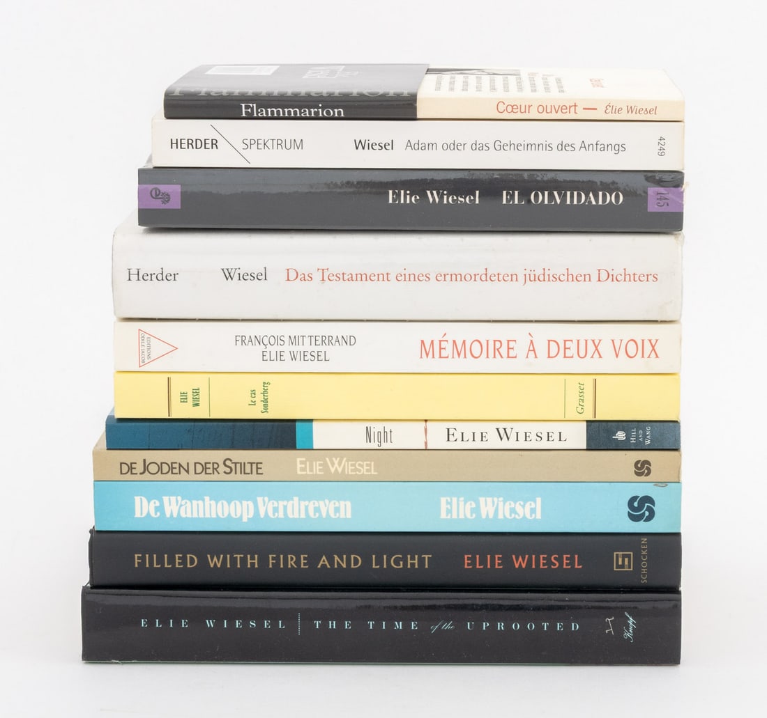 French, Etc. Elie Wiesel Books, 11 - 2