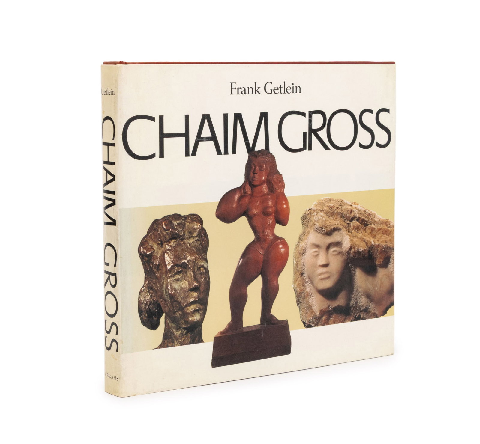 Chaim Gross Signed "Chaim Gross", 1974: Getlein, Frank, "Chaim Gross", New York: Harry N. Abrams, Inc., 1974, signed and inscribed "To / Elie Wiesel. / with / admiration / and Friendship. / Chaim Gross / May '79" with original sketch on fly