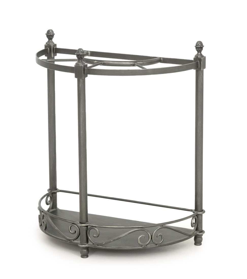 Neoclassical Style Demilune Umbrella Stand (1 of 8)