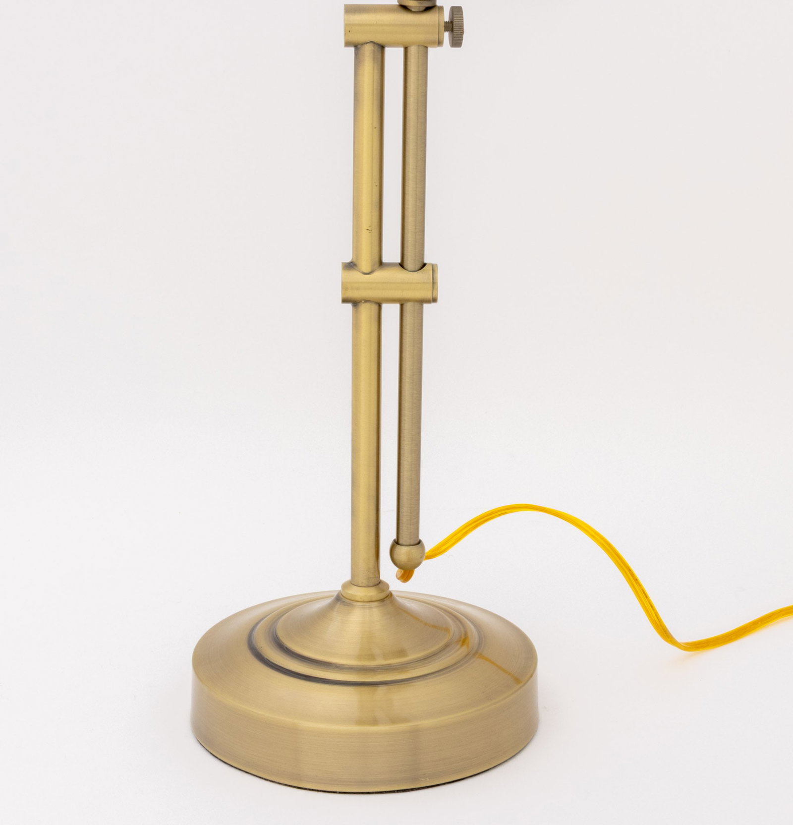 Modern Brass Swing Arm Table Lamp - 2