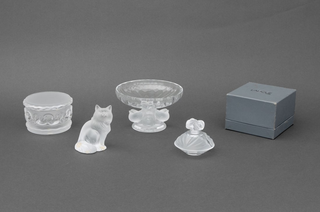 Lalique Crystal Animal Motif Articles, 4 (1 of 19)