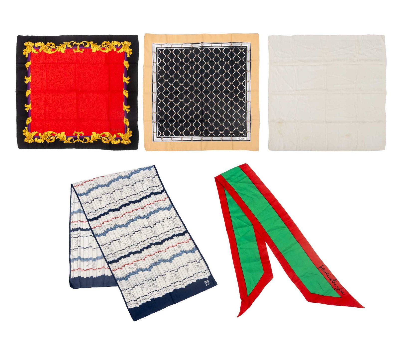 Collection of Designer Silk Scarves, 5 (1 of 19)