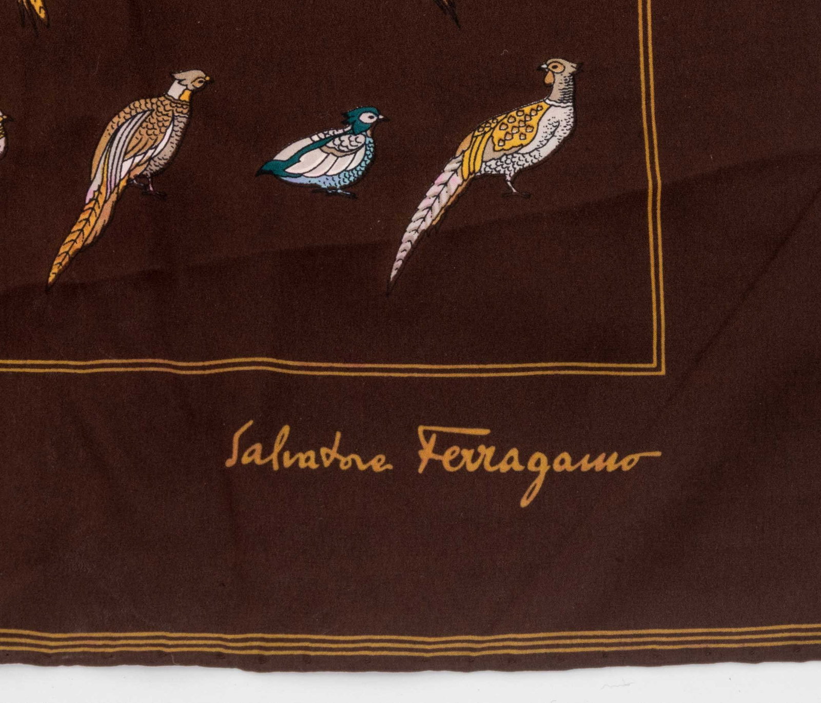 Salvatore Ferragamo, Etc. Designer Scarves, 8 - 9