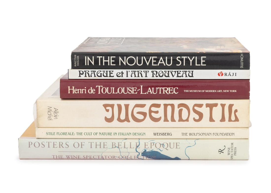 Books on the Art Nouveau Movement, 6 (1 of 8)