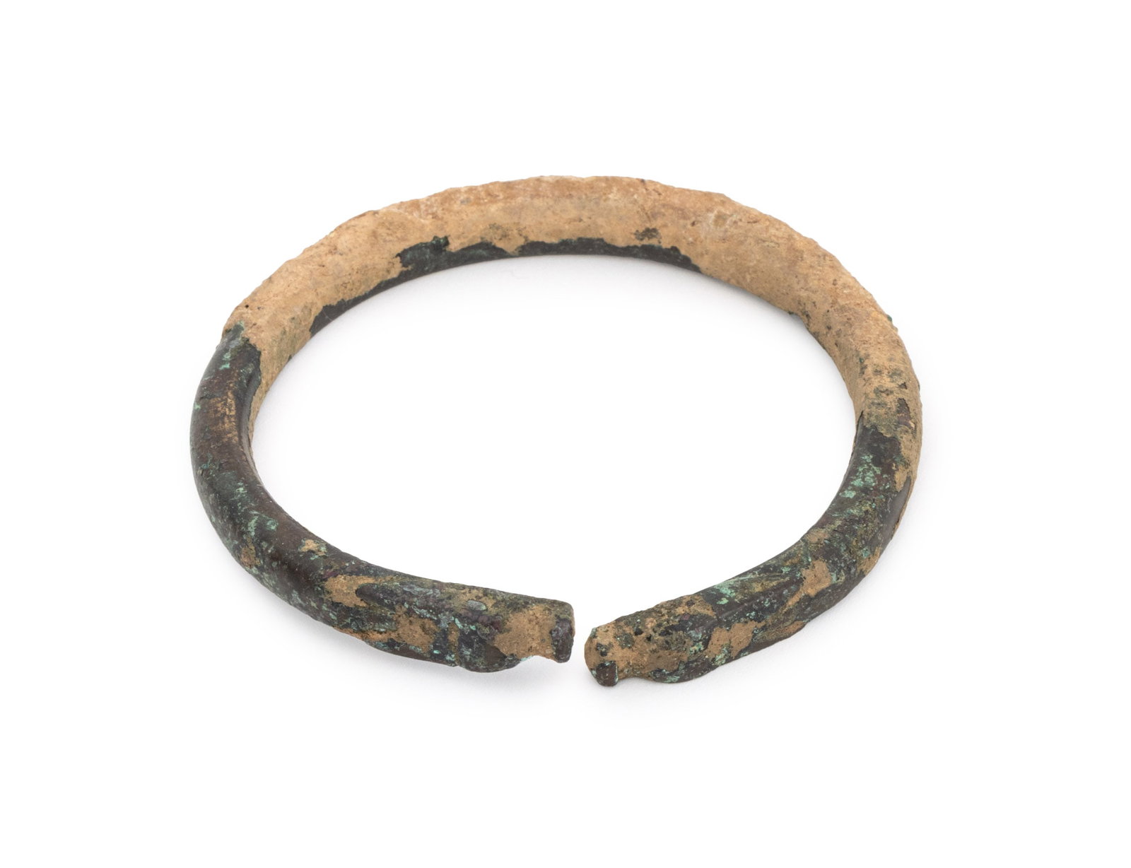 Ancient Near Eastern Patinated Bronze Bracelet (1 of 7)