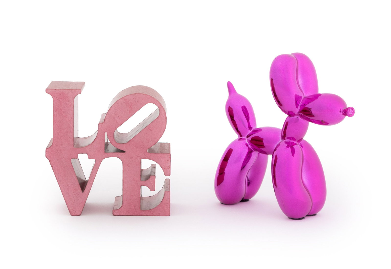 After Jeff Koons & Robert Indiana Sculptures, 2 (1 of 13)