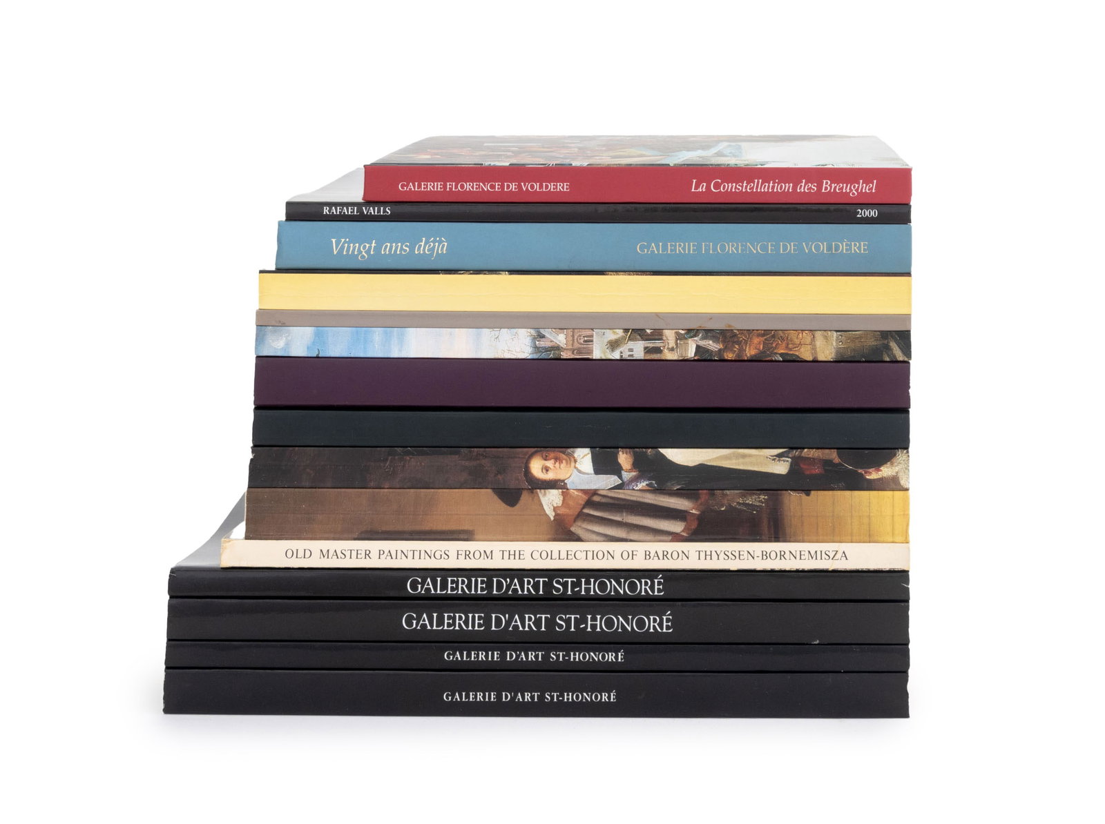 Art Gallery Catalogs, 15: Collection of 15 Art Gallery Catalogs, comprising: seven from "De Jonckheere", one from "Rafael Valls", two from "Galerie Florence de Voldere", four from "Galerie D' art St-Honore", "Old Master