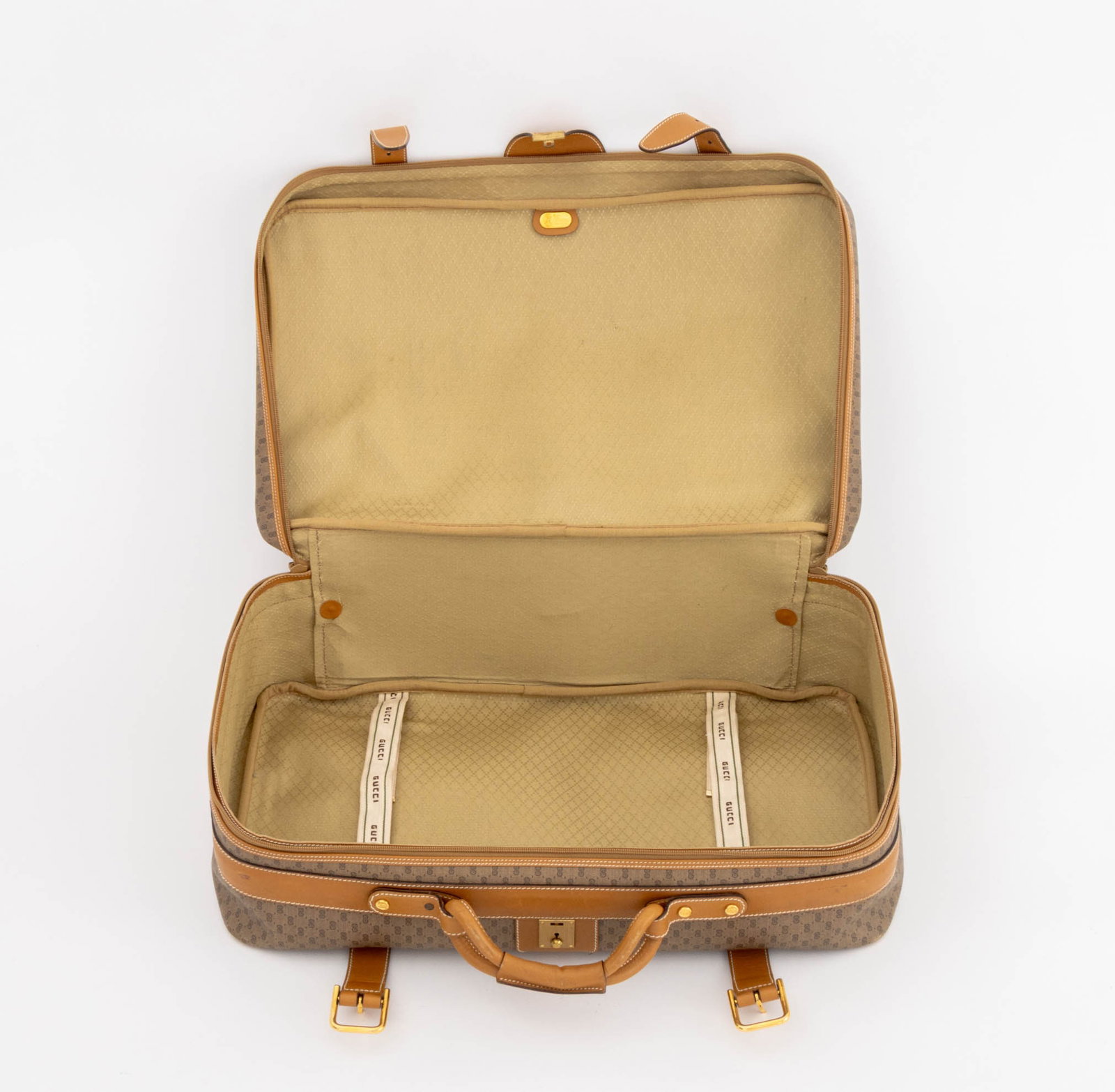 Gucci Monogram Soft Case Suitcase - 8