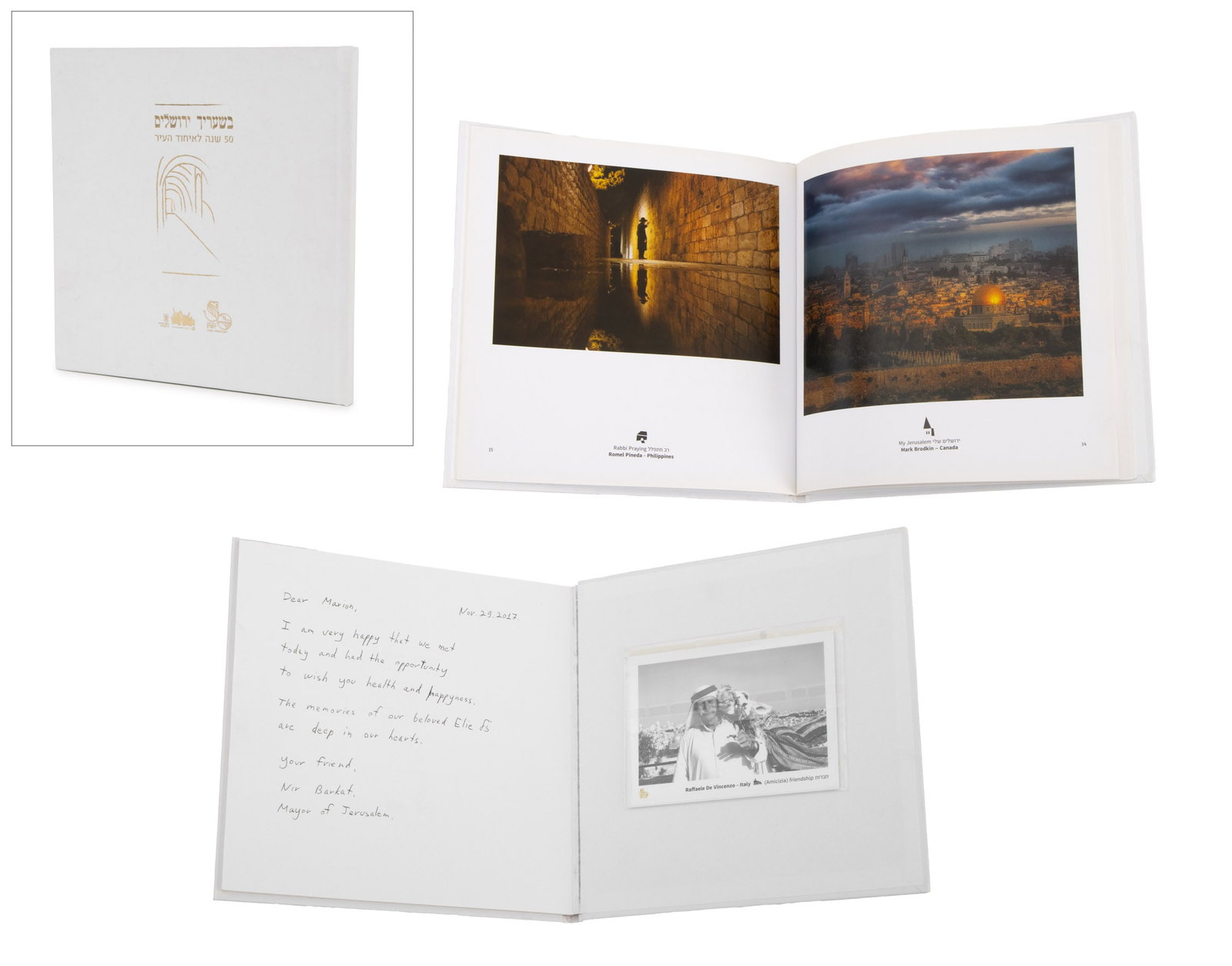 Nir Barkat Signed "Jerusalem is at Your Gates" (1 of 11)