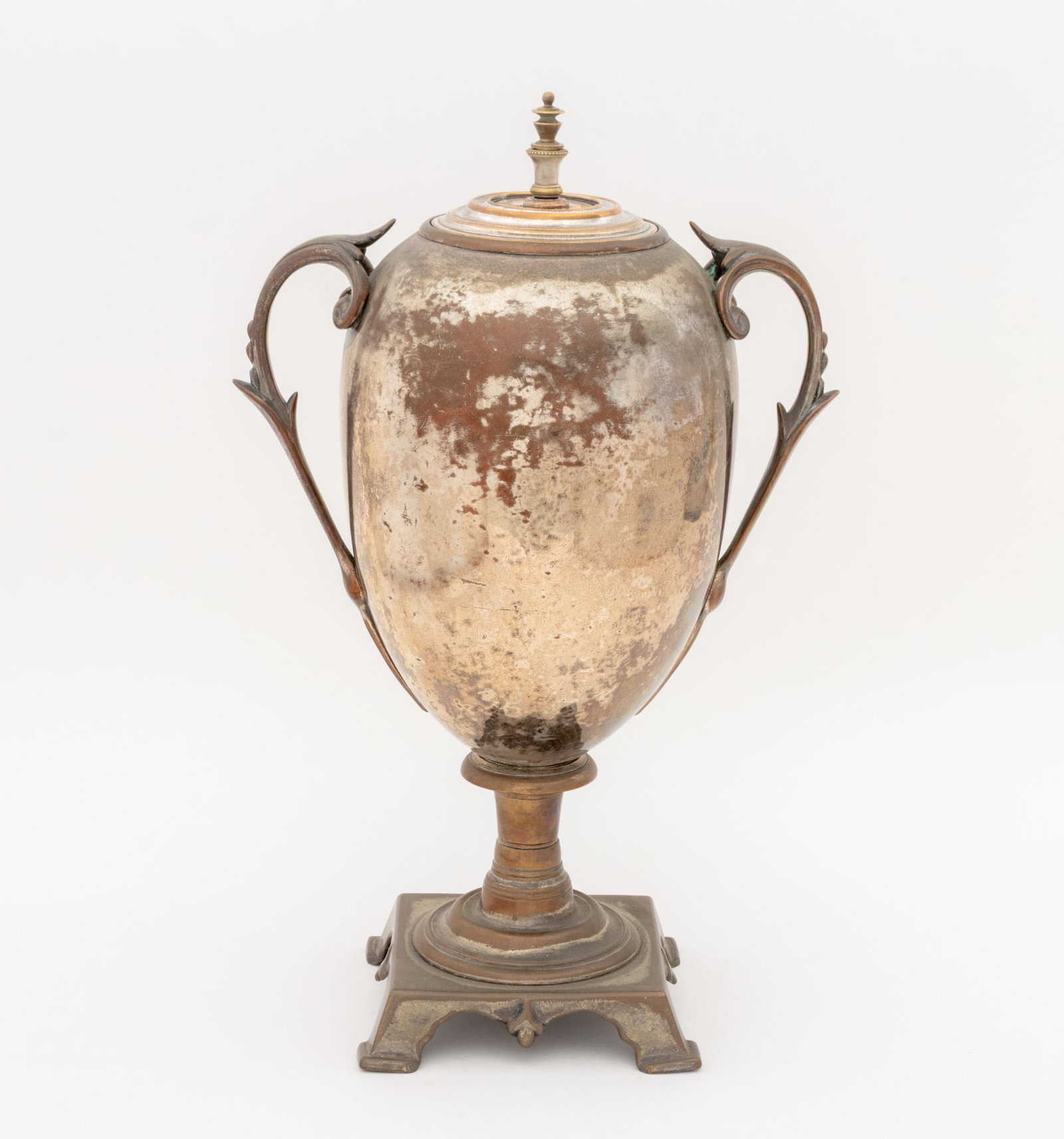 Victorian Silver Plate Coffee Urn - 6