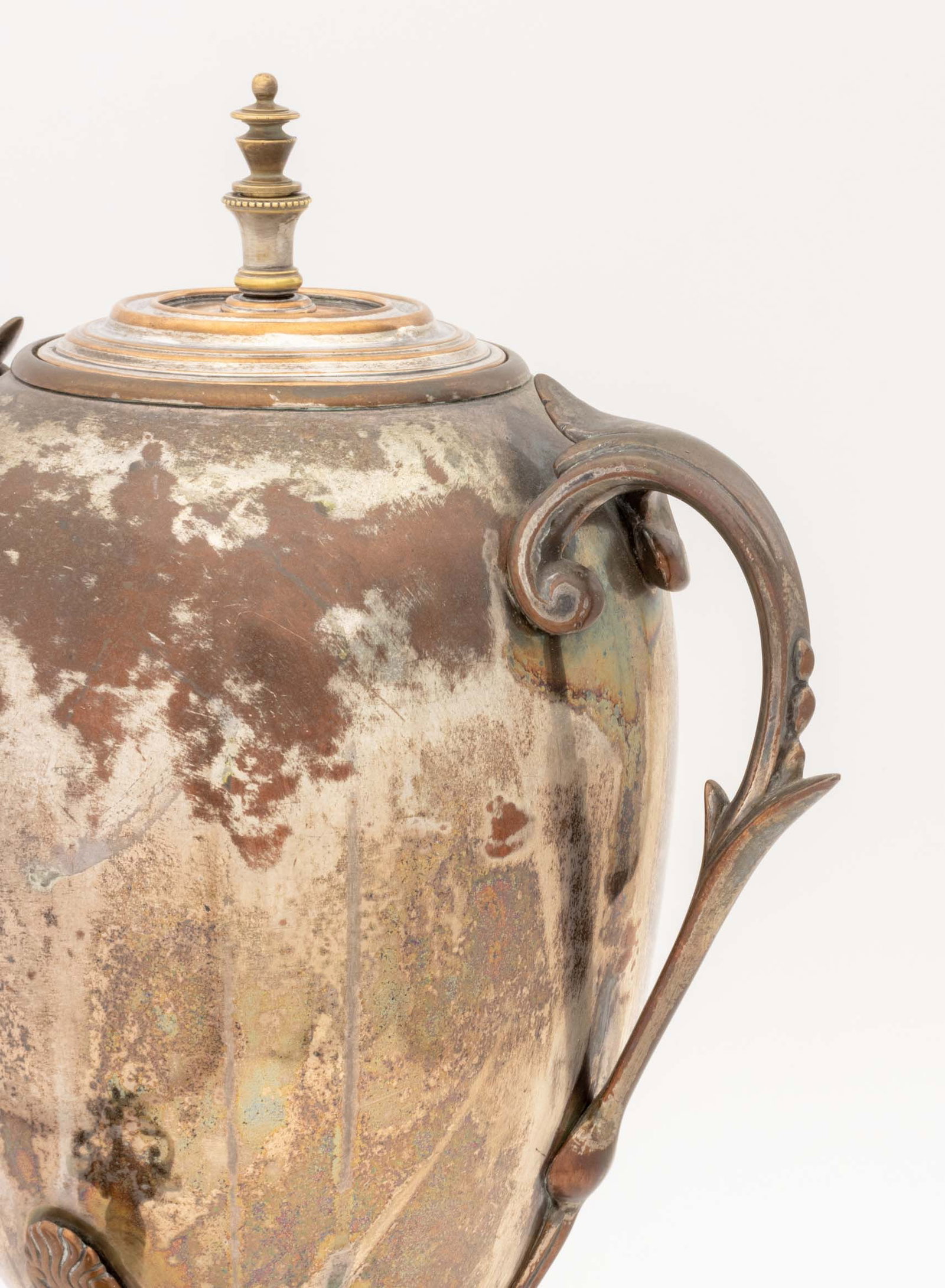 Victorian Silver Plate Coffee Urn - 7