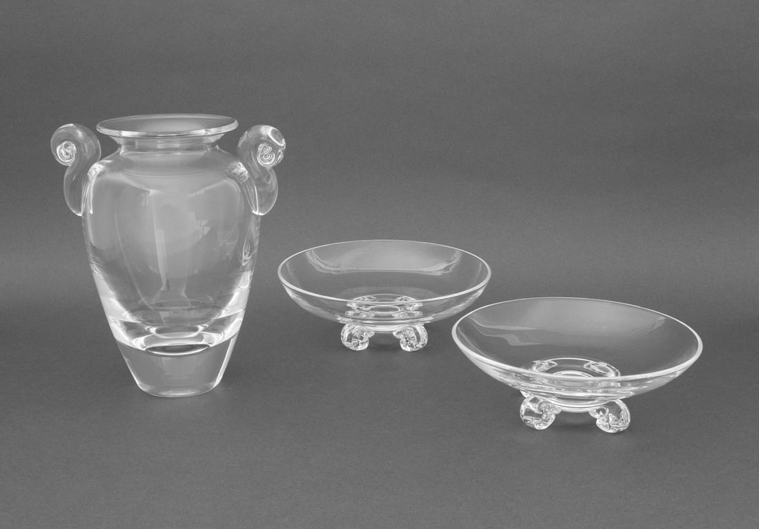Steuben Crystal Tableware, 3 Pcs. (1 of 13)