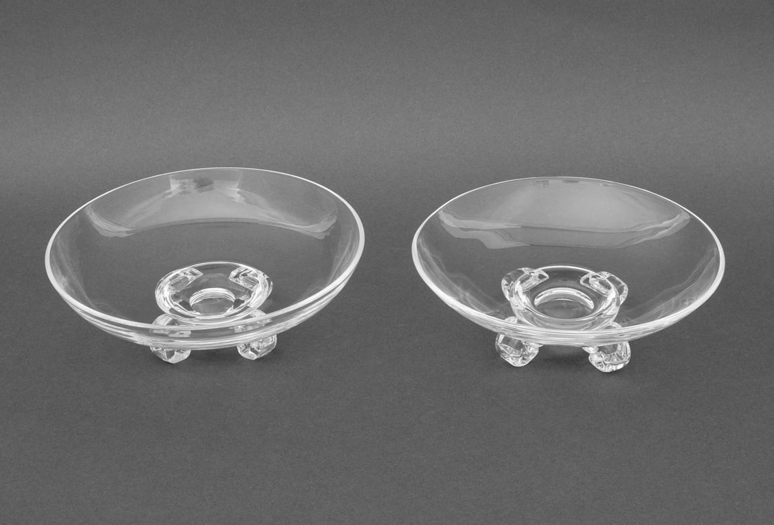 Steuben Crystal Tableware, 3 Pcs. - 3