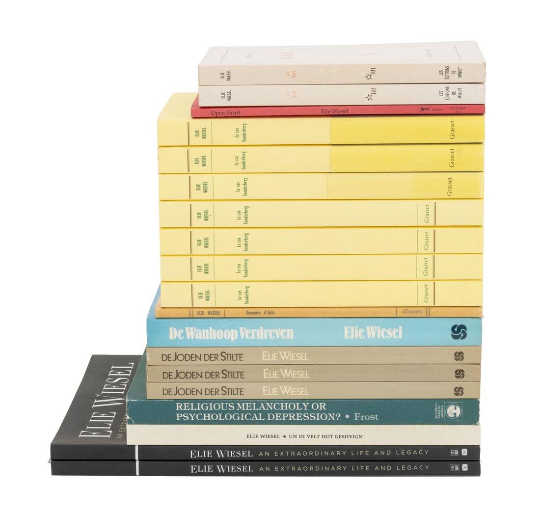 Books Authored by and About Elie Wiesel, 19 (1 of 16)