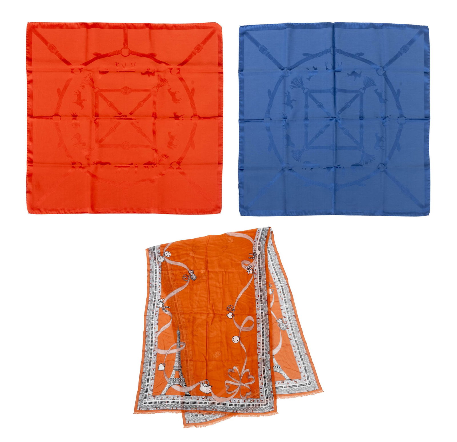 Longchamp Silk Blend Scarves, 3 (1 of 18)
