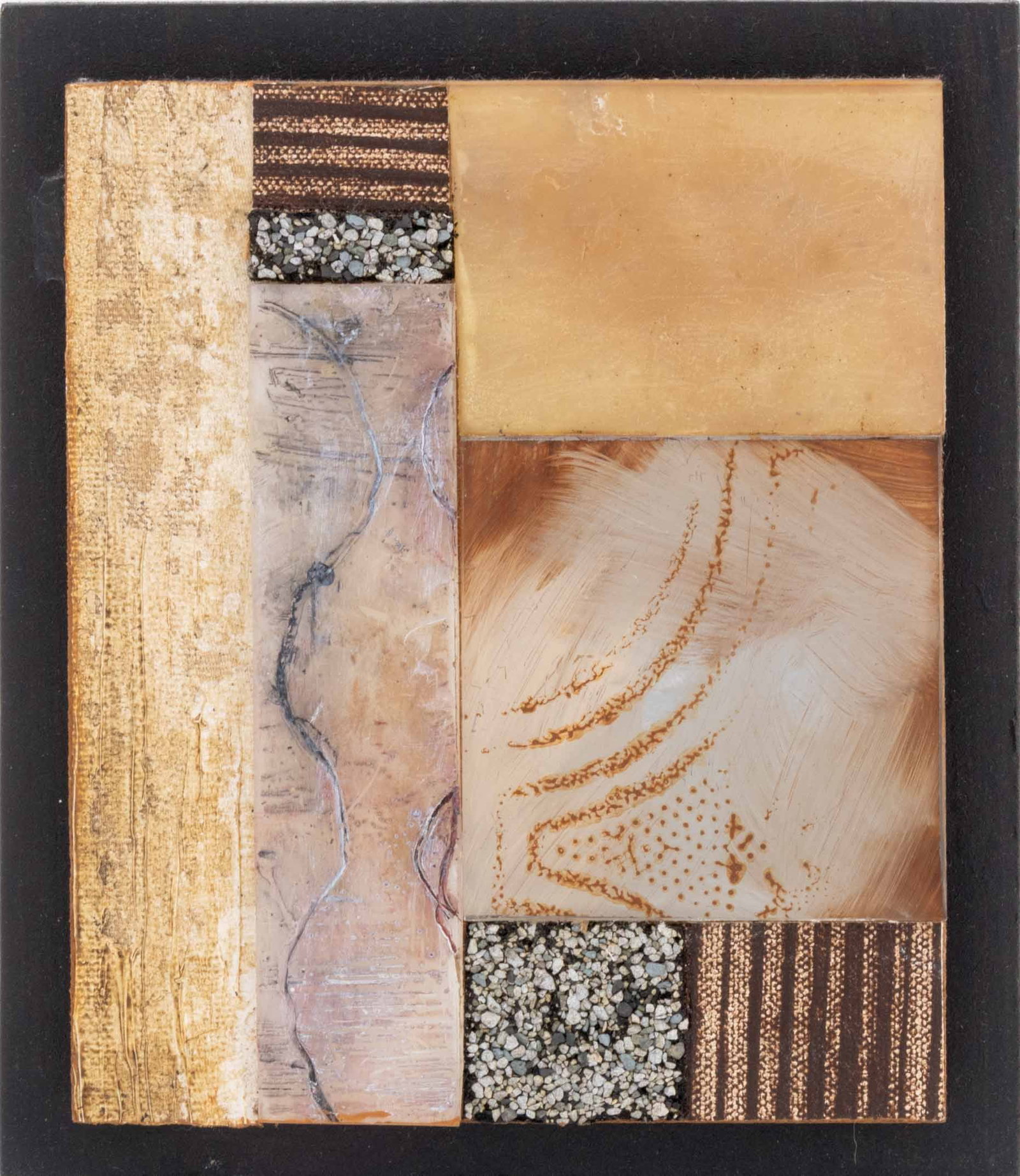 Illegibly Signed Abstraction Assemblage (1 of 9)