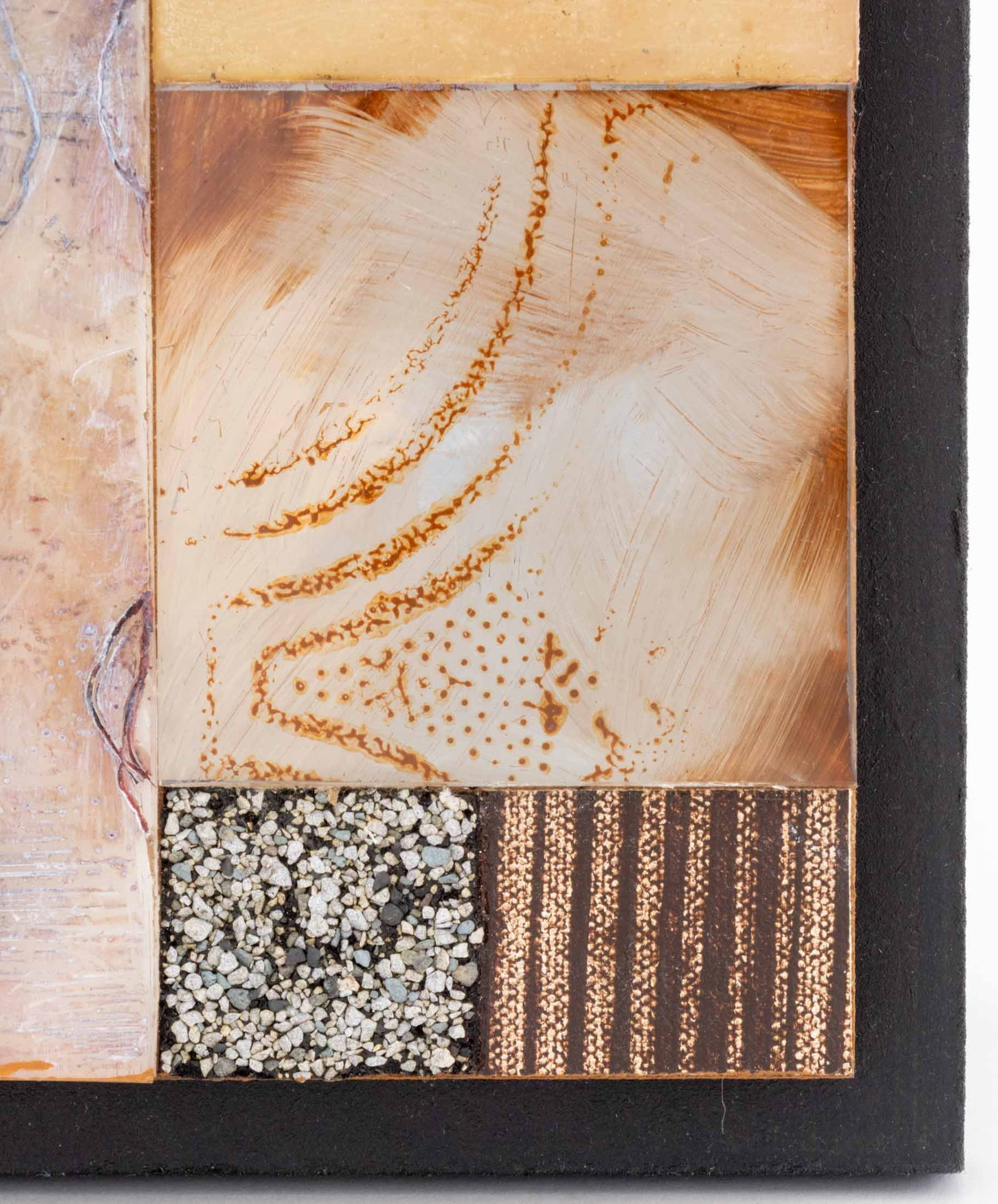 Illegibly Signed Abstraction Assemblage - 3