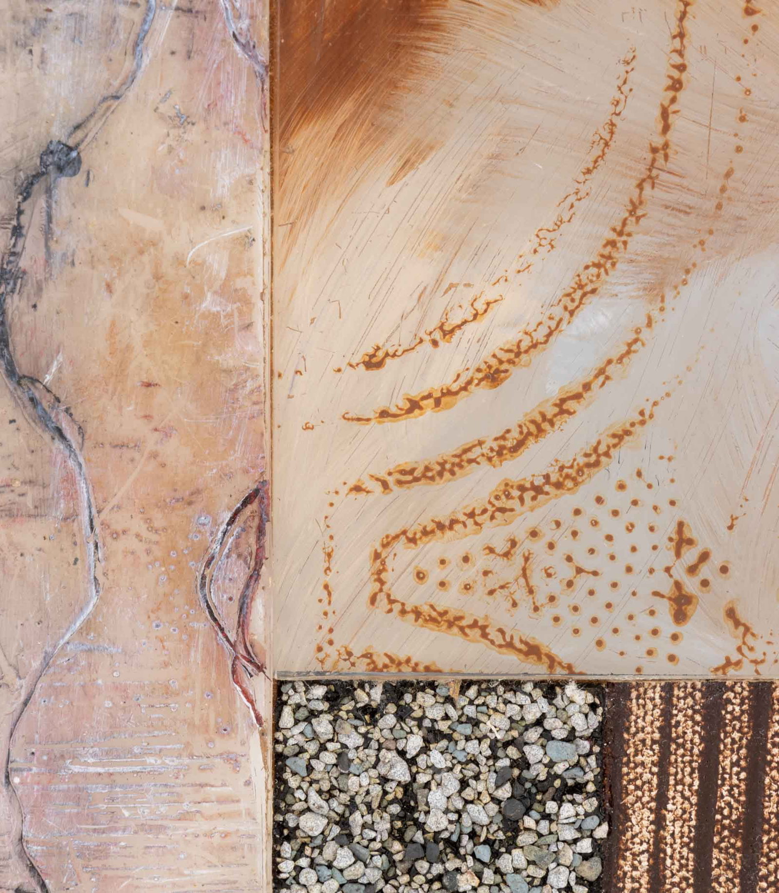 Illegibly Signed Abstraction Assemblage - 5