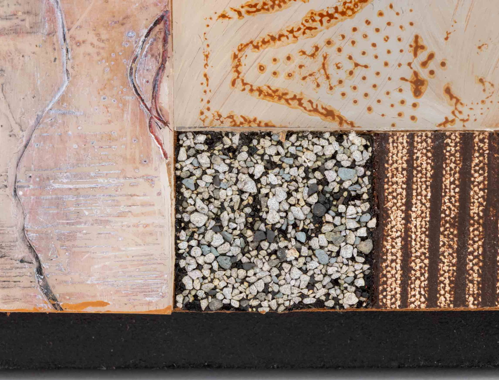 Illegibly Signed Abstraction Assemblage - 6