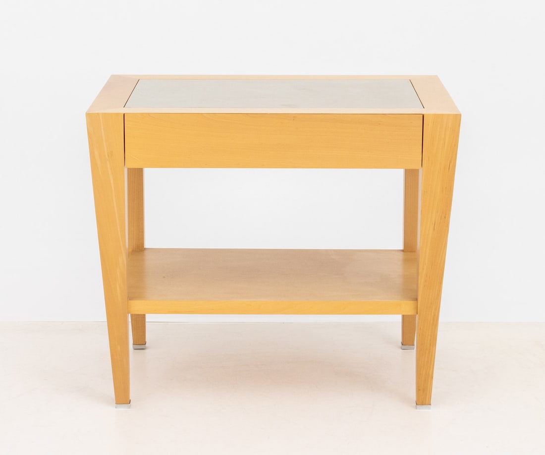 Donghia Maple Two-Tier Side Table - 2