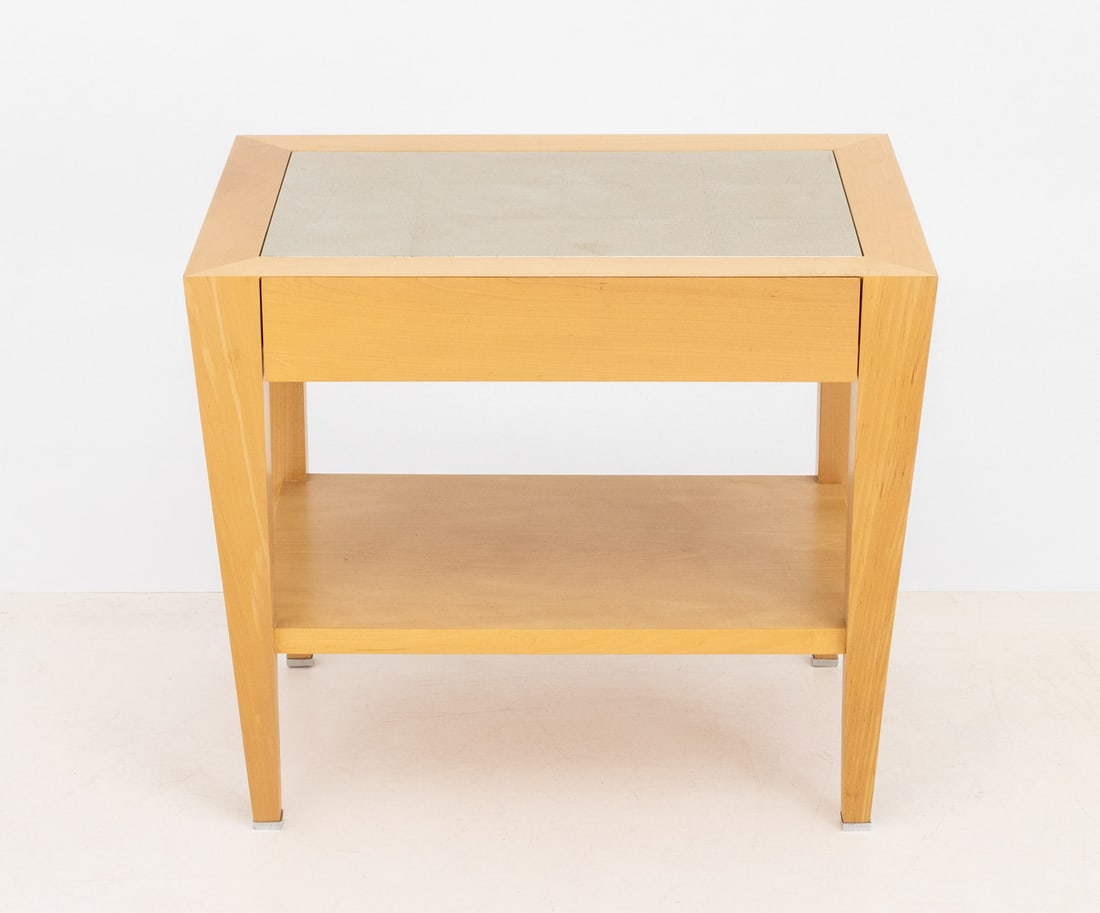 Donghia Maple Two-Tier Side Table - 3
