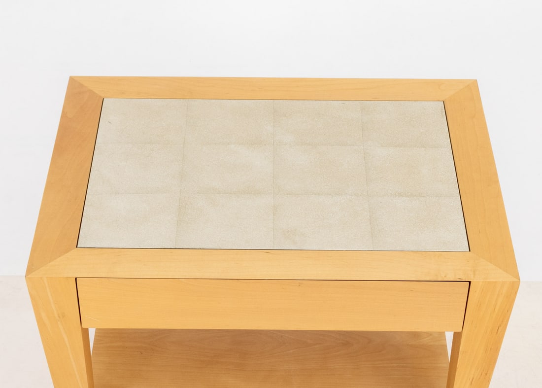 Donghia Maple Two-Tier Side Table - 4