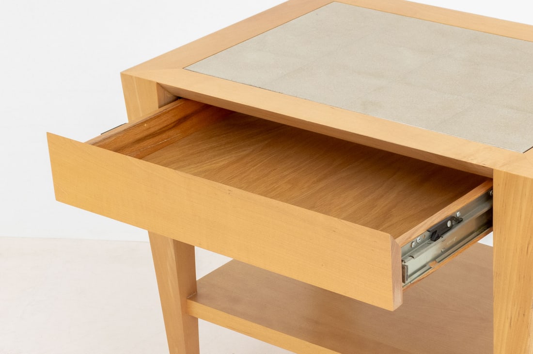 Donghia Maple Two-Tier Side Table - 6