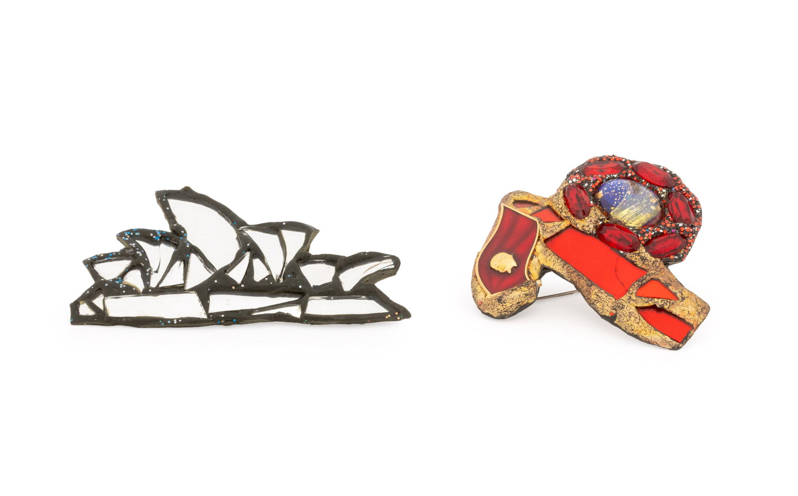 Andrew Logan Art Jewelry Brooches, 2 (1 of 13)