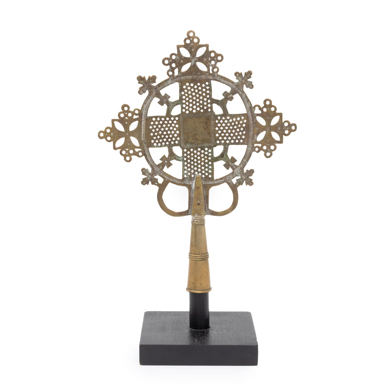 Ethiopian Coptic Brass Processional Cross (1 of 8)