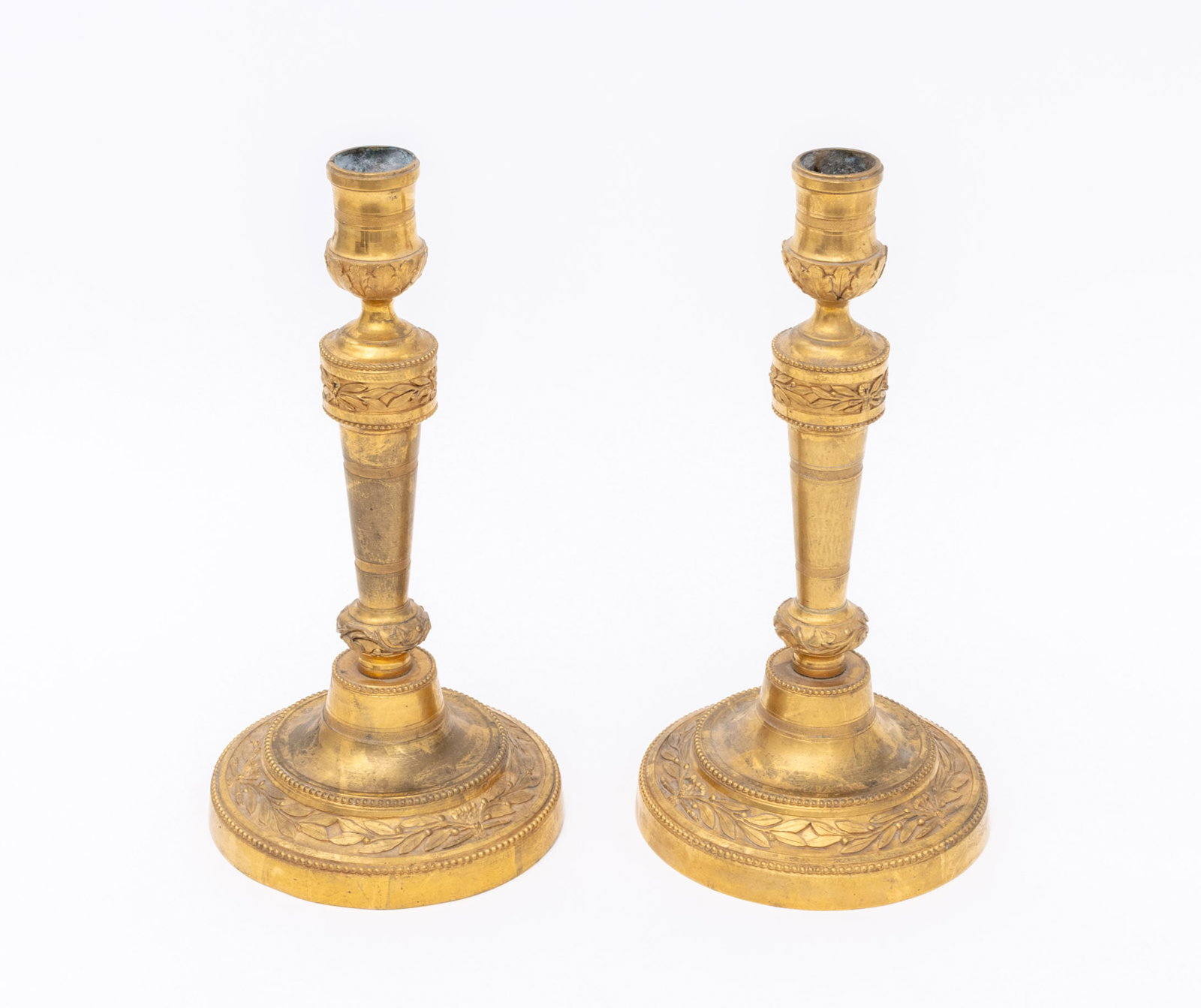 Louis XV Ormolu Candlesticks, 18th C., Pair - 2