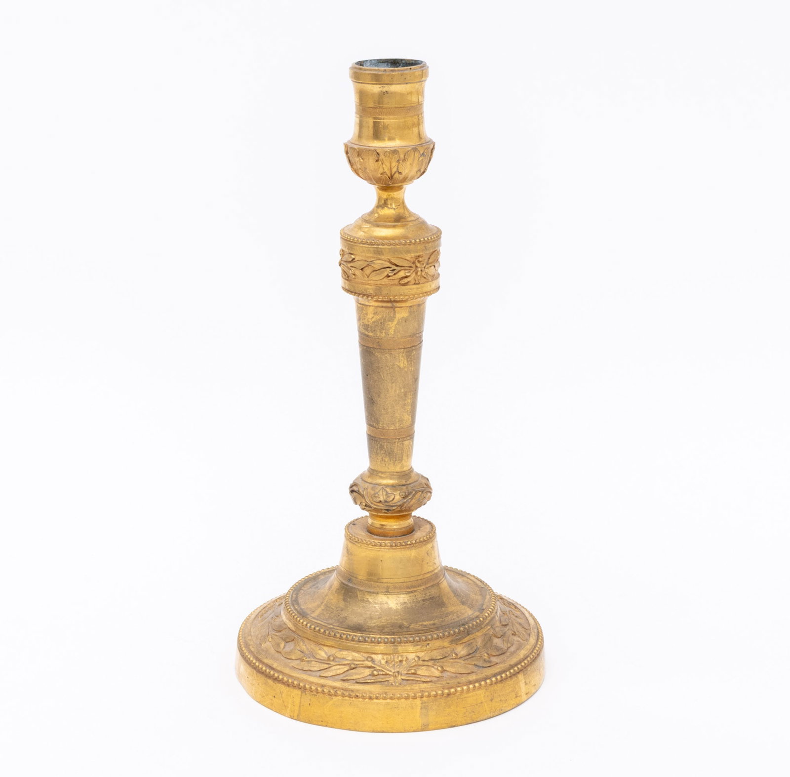 Louis XV Ormolu Candlesticks, 18th C., Pair - 7