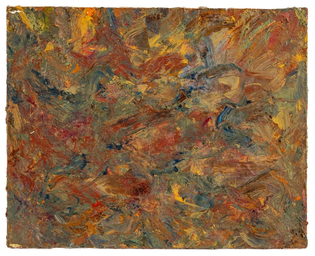 Andy Miller Abstract Composition Oil on Canvas (1 of 4)