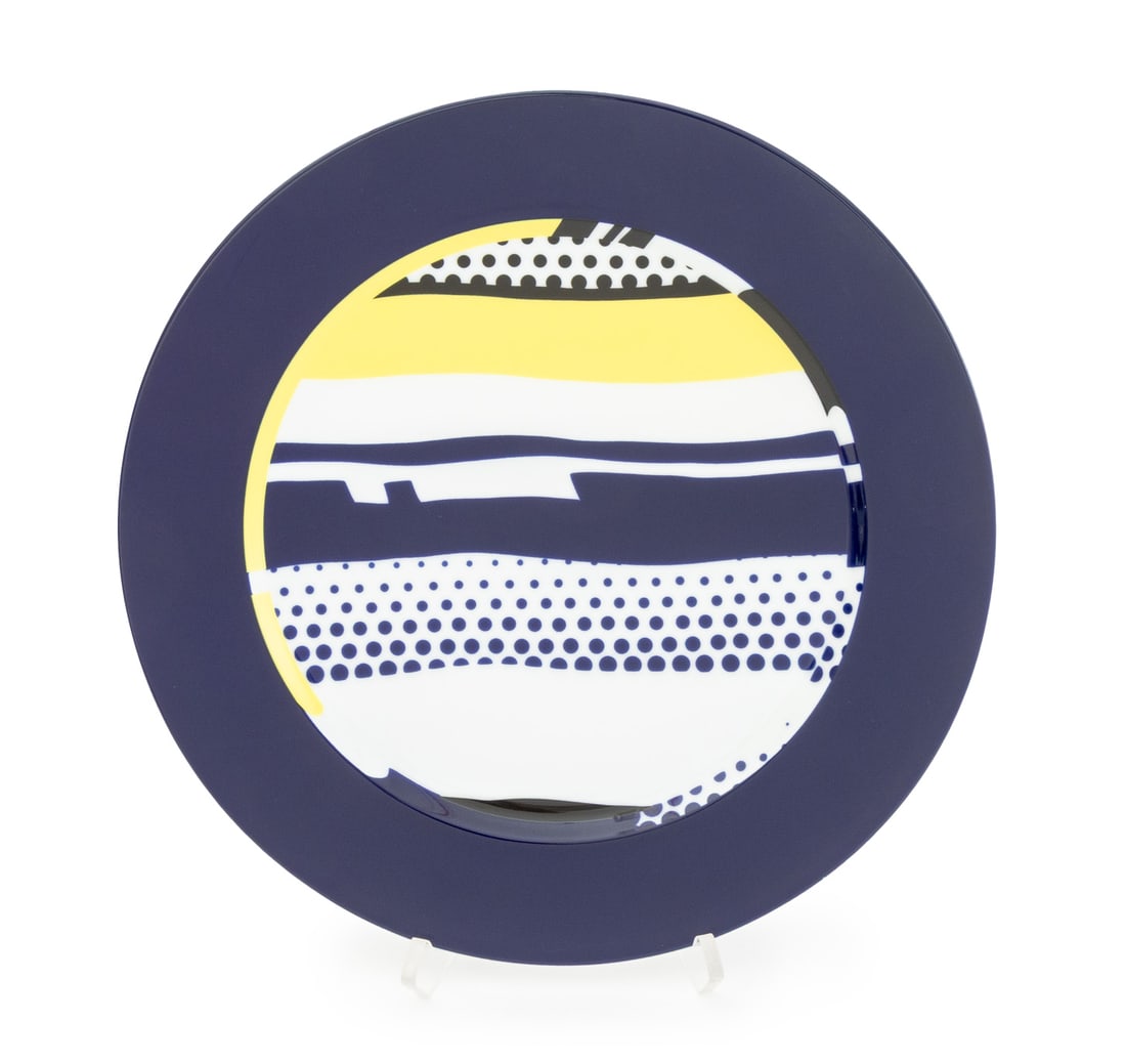 Roy Lichtenstein Rosenthal Porcelain Service Plate (1 of 7)