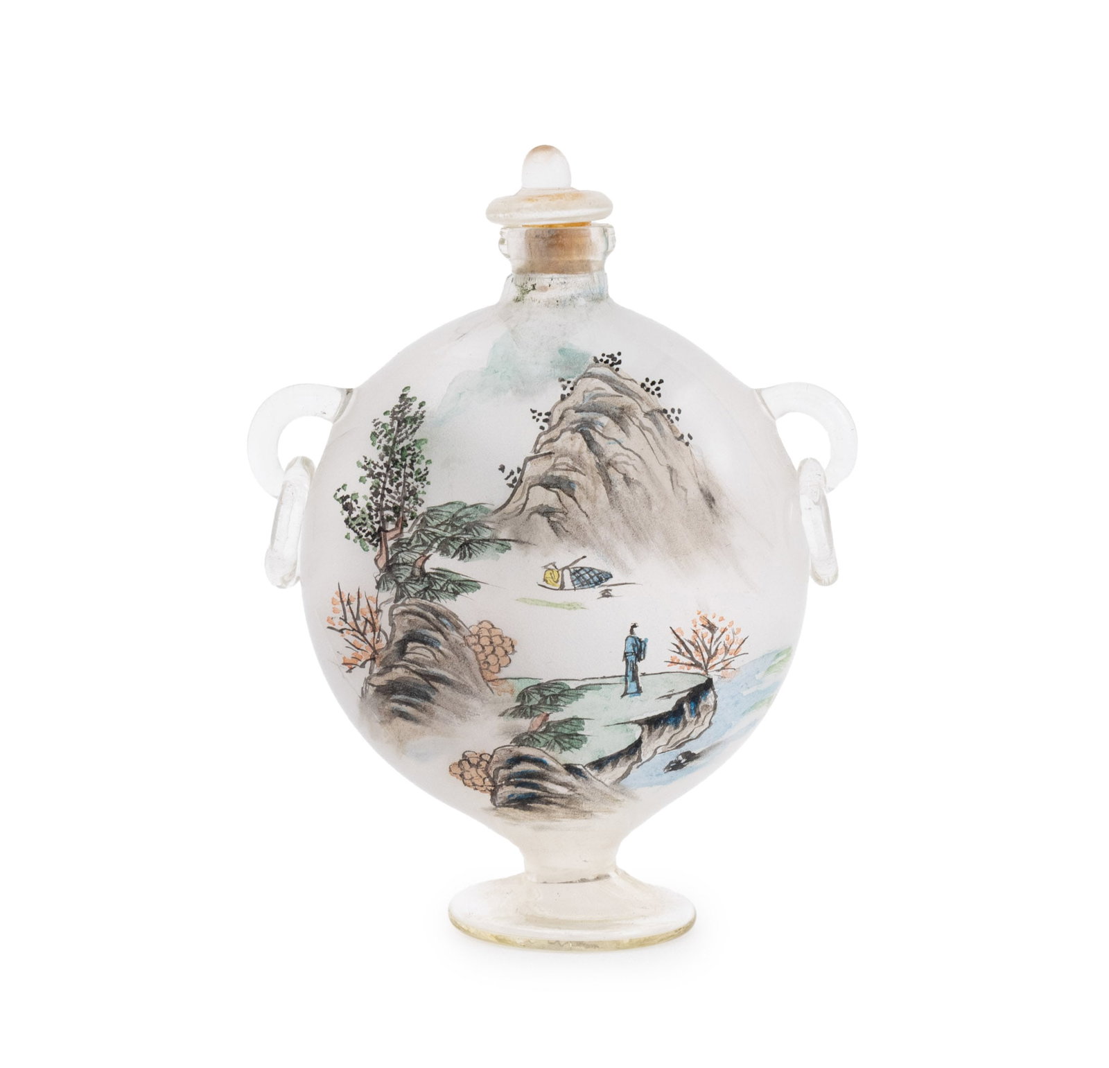 Chinese Reverse Painted Glass Snuff Bottle (1 of 12)