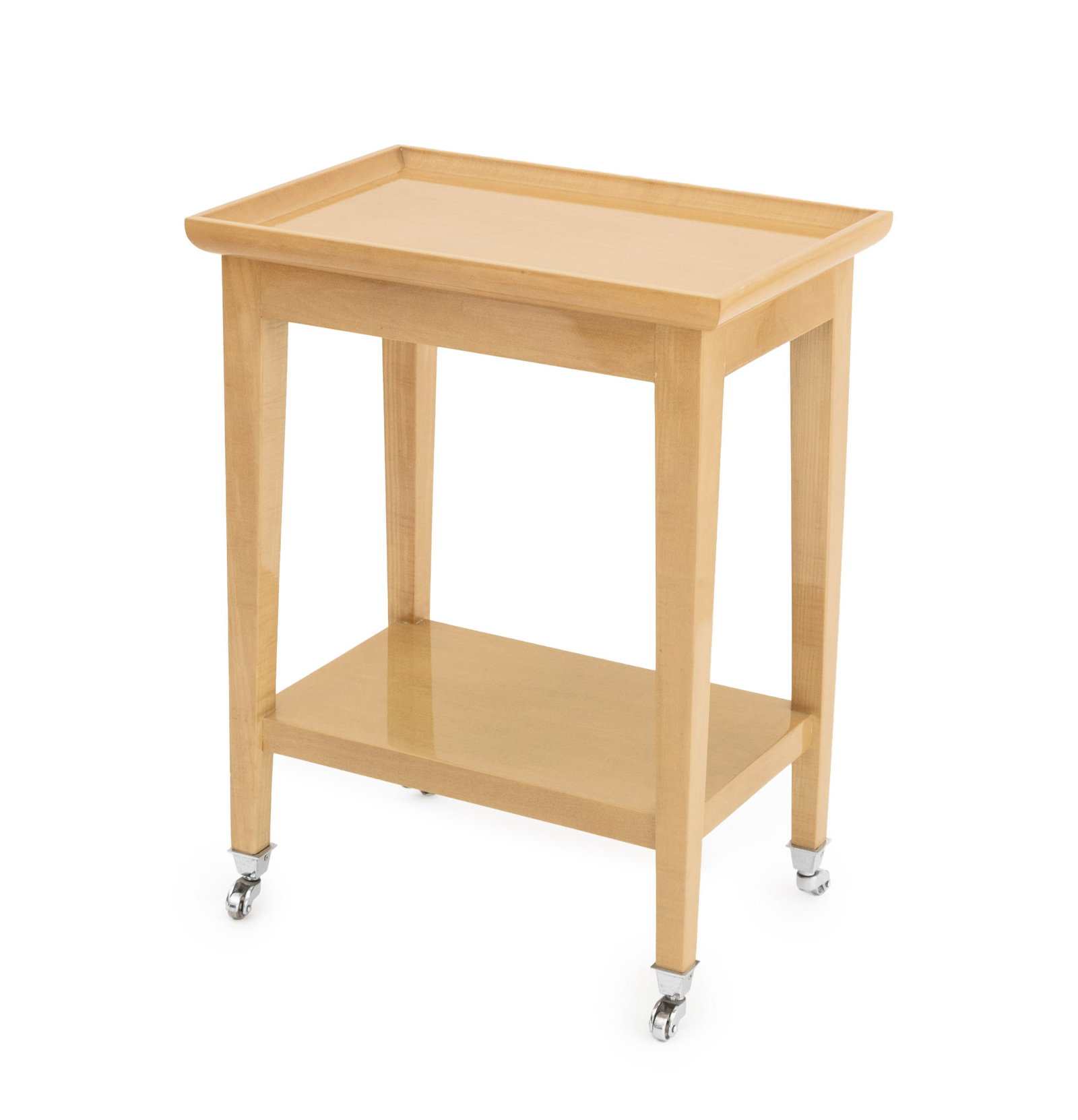 J. Robert Scott Lacquered Wood End Table (1 of 7)